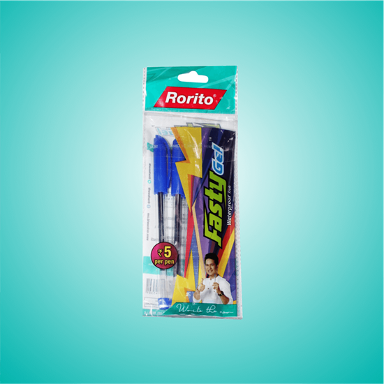 Rorito Fasty Gel Pen Pack of 5